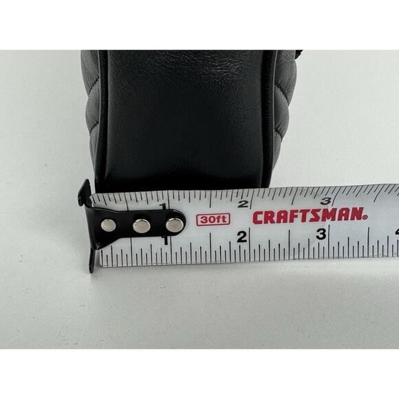 GUCCI Calfskin Matelasse Mens GG Marmont Belt Bag 90 36 Black C-1 - Picture 16 of 16